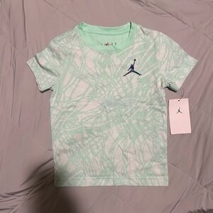 Jordan Kids Mint Green Graphic Tee